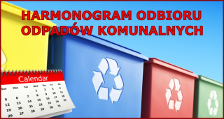 Harmonogram odbioru odpadów na 2025 rok - aktualny